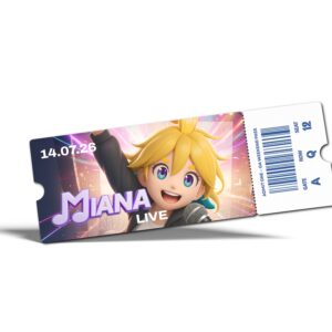 Ticket "MIANA LIVE 2026" am 14.07.2026 - 16 Uhr in Duisburg
